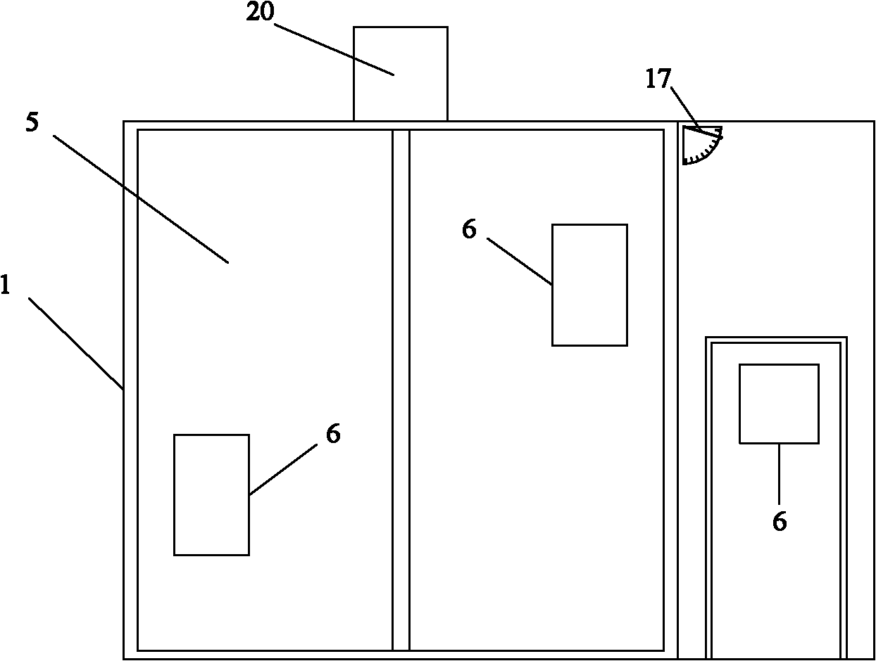 Electric heating oil drying device