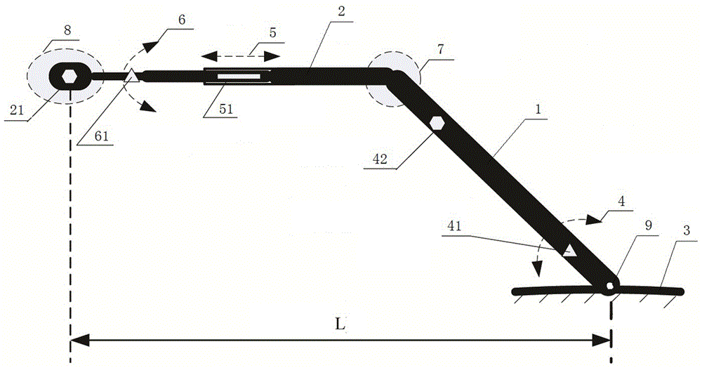 Tail end boom posture multi-mode automatic control device and method for tunnel multi-boom and multi-joint operation equipment