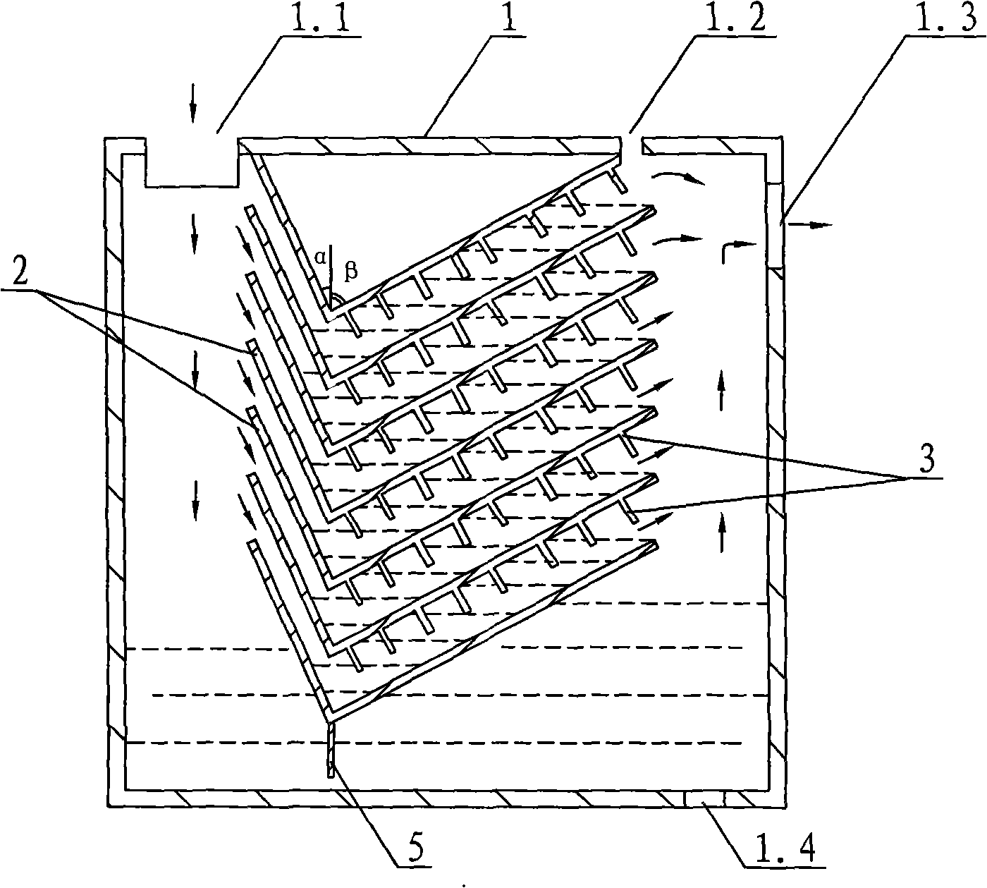 Lap equipressure gas absorption filtering equipment