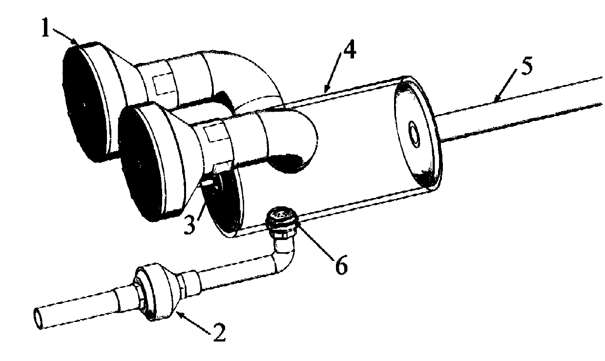 Nozzle structure suitable for pulsation combustor vibration combustion and design method