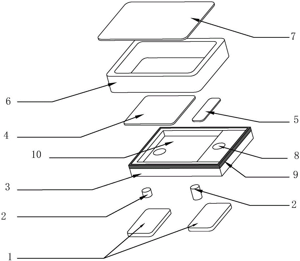 High-reliability surface mounted diode resistant to impact of heavy currents and preparation method of diode