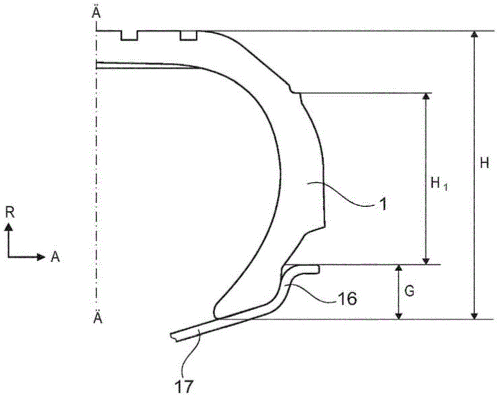 Pneumatic vehicle tyre