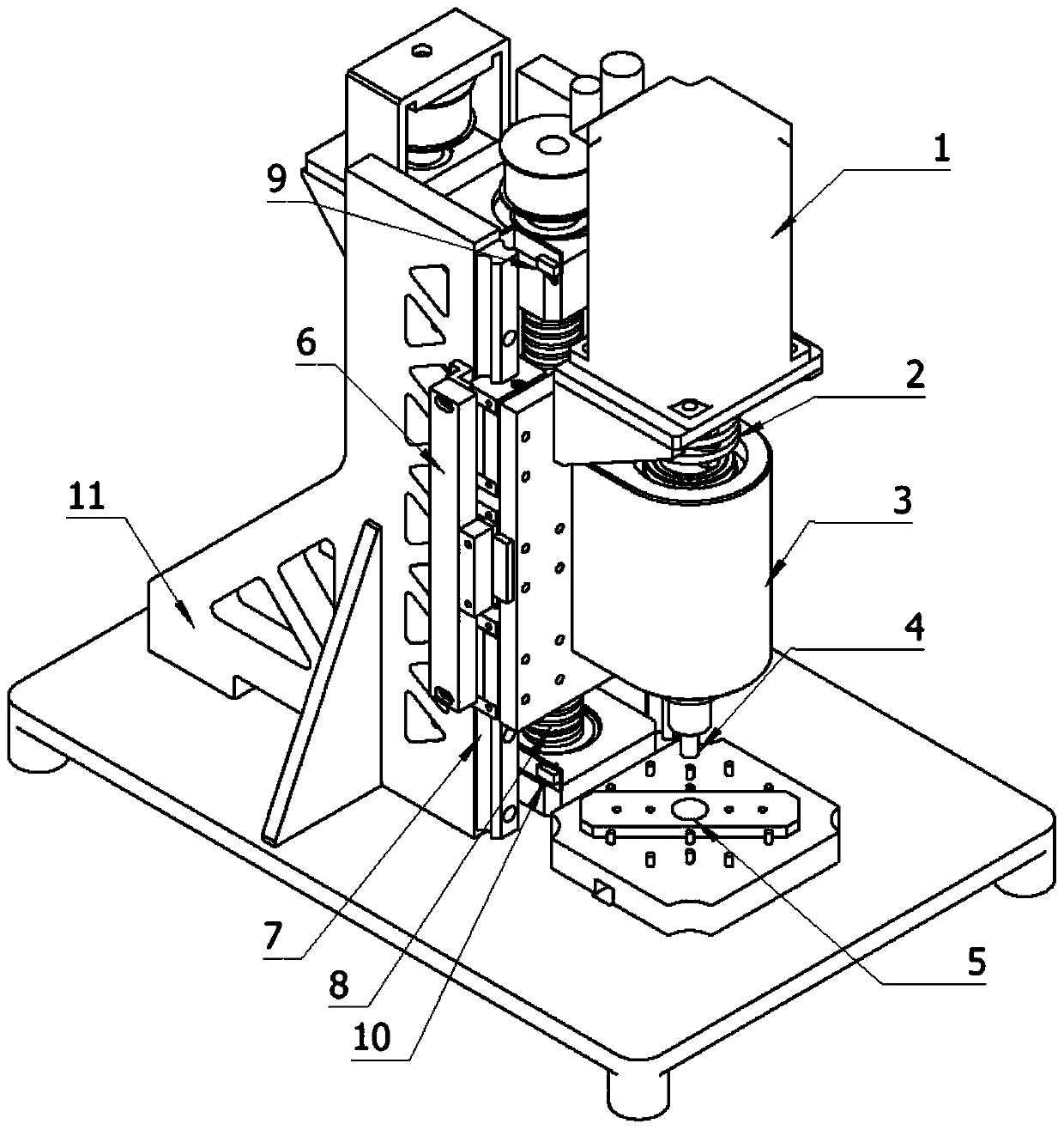 Friction plug rivet welding system based on programmable logic controller (PLC)