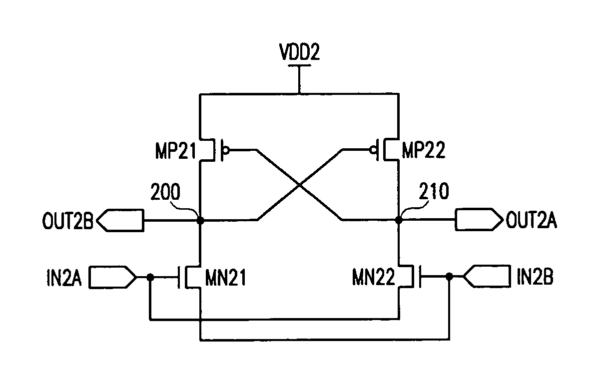 Level shifter and flat panel display