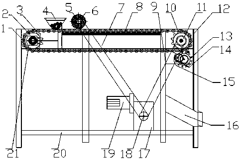 Hawthorn fruit slicing device