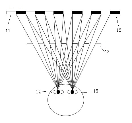 Naked-eye stereoscopic display system and method for realizing naked-eye stereoscopic display