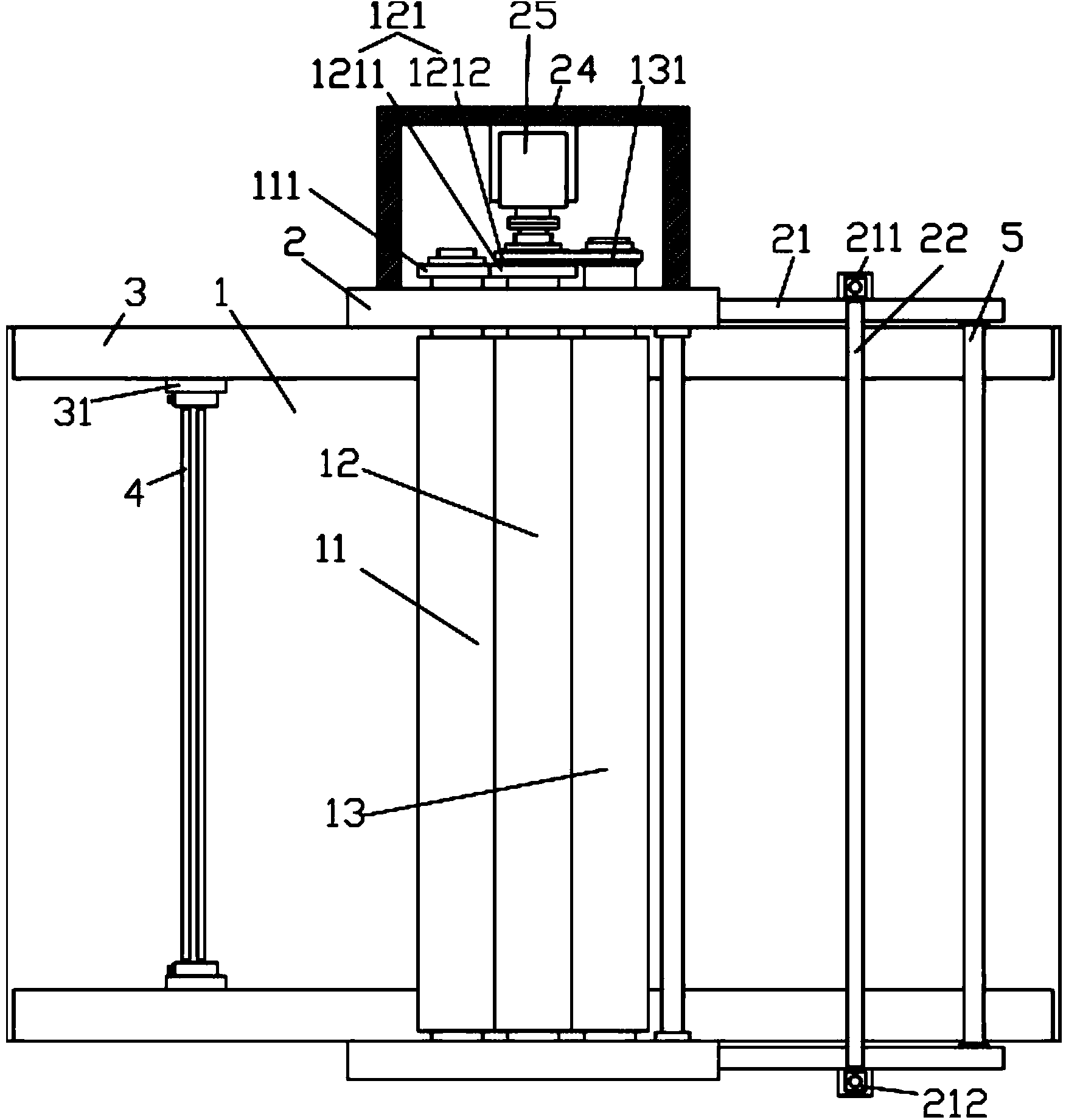 Novel folding machine