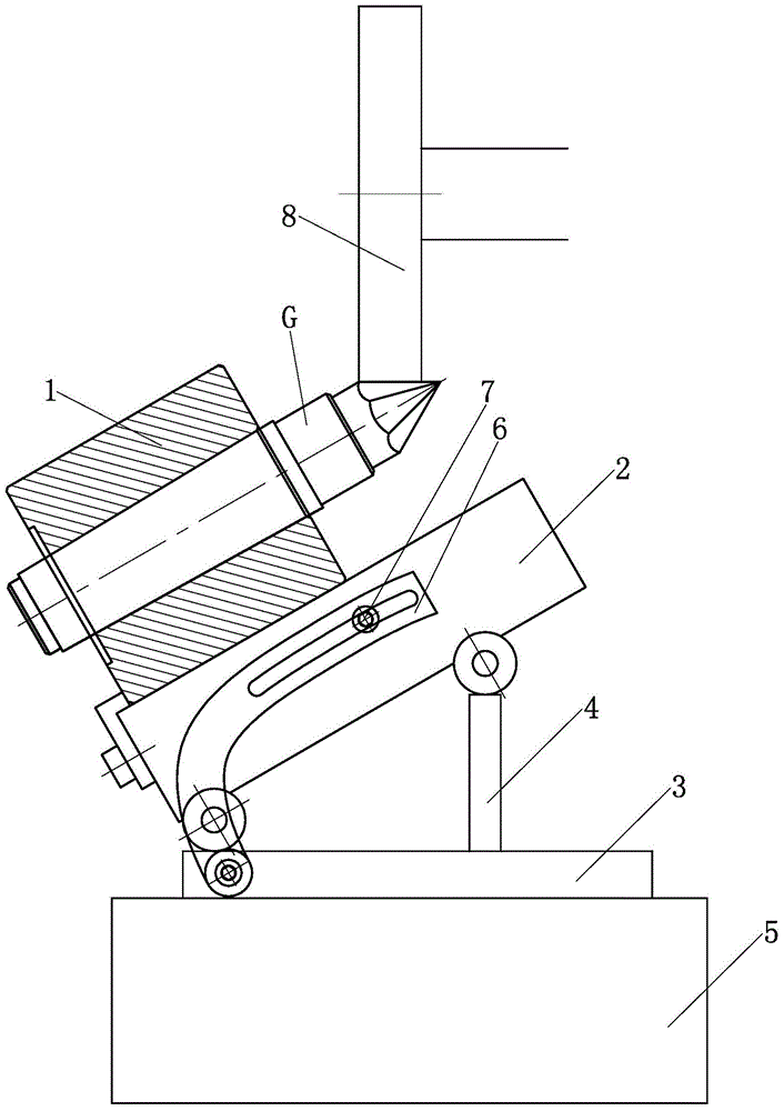 Hexagonal center grinding method