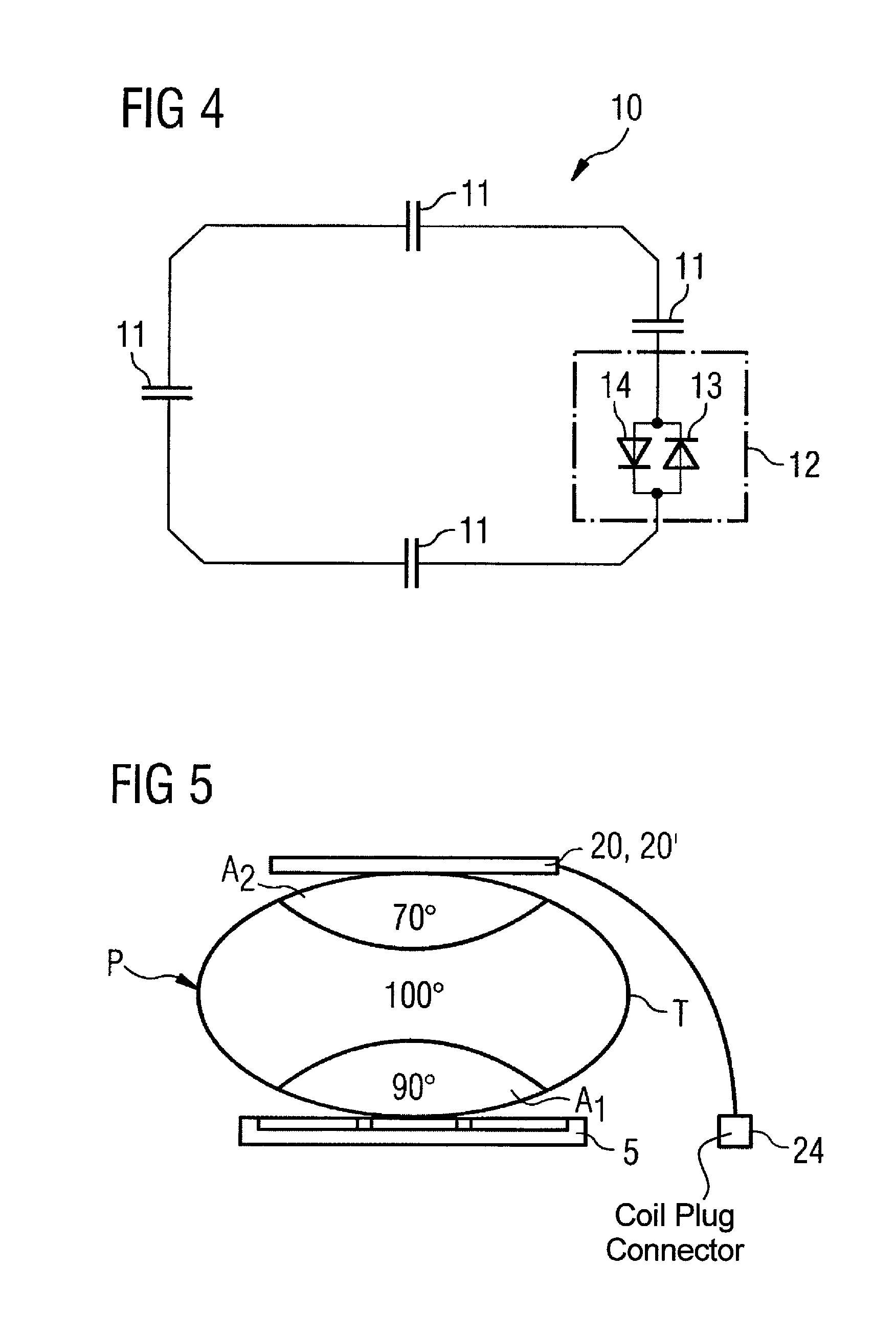 Magnetic resonance apparatus, method and auxilliary coil element for manipulation of the b1 field