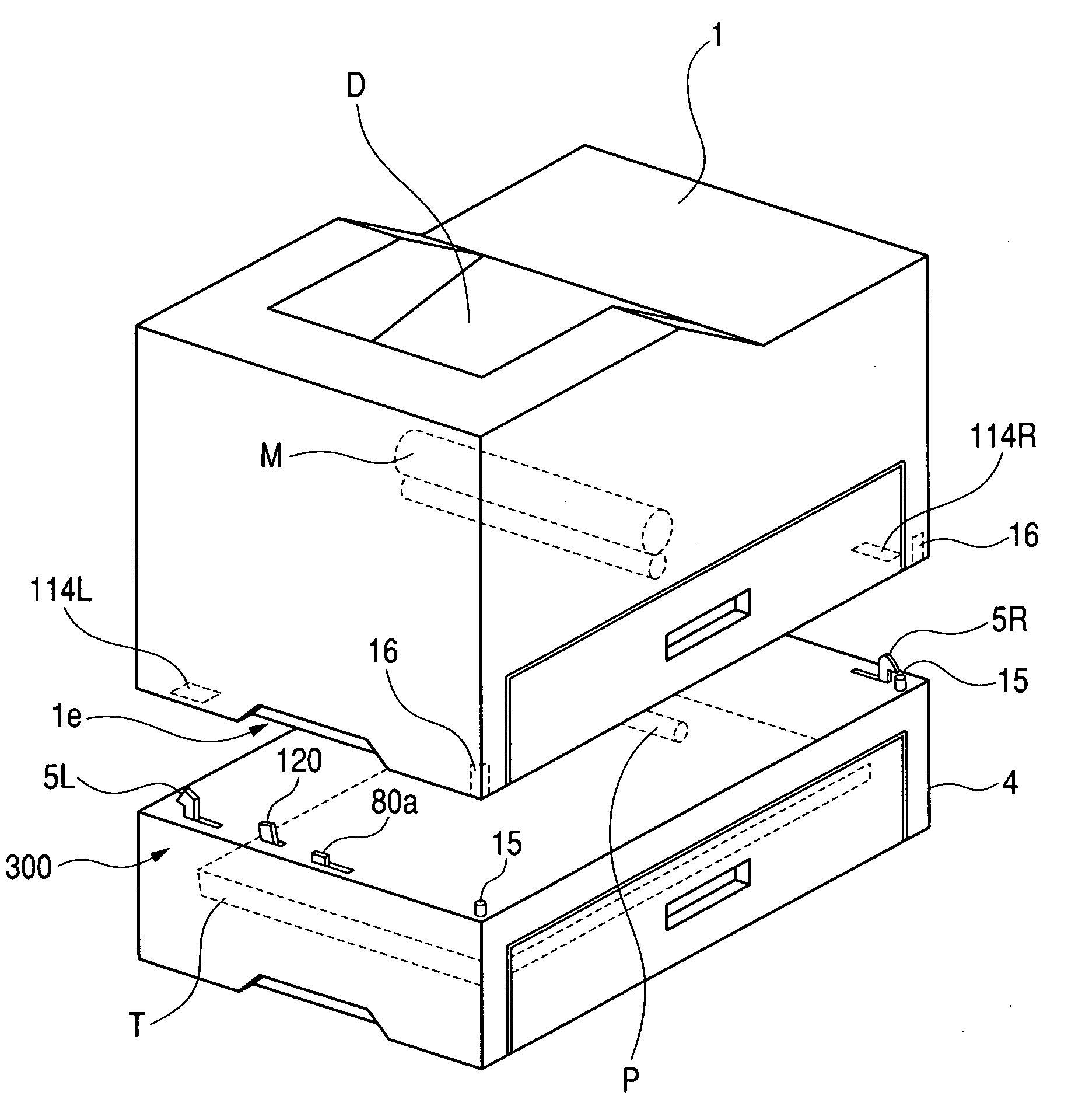 Lock mechanism, and external apparatus and image forming apparatus provided with the same