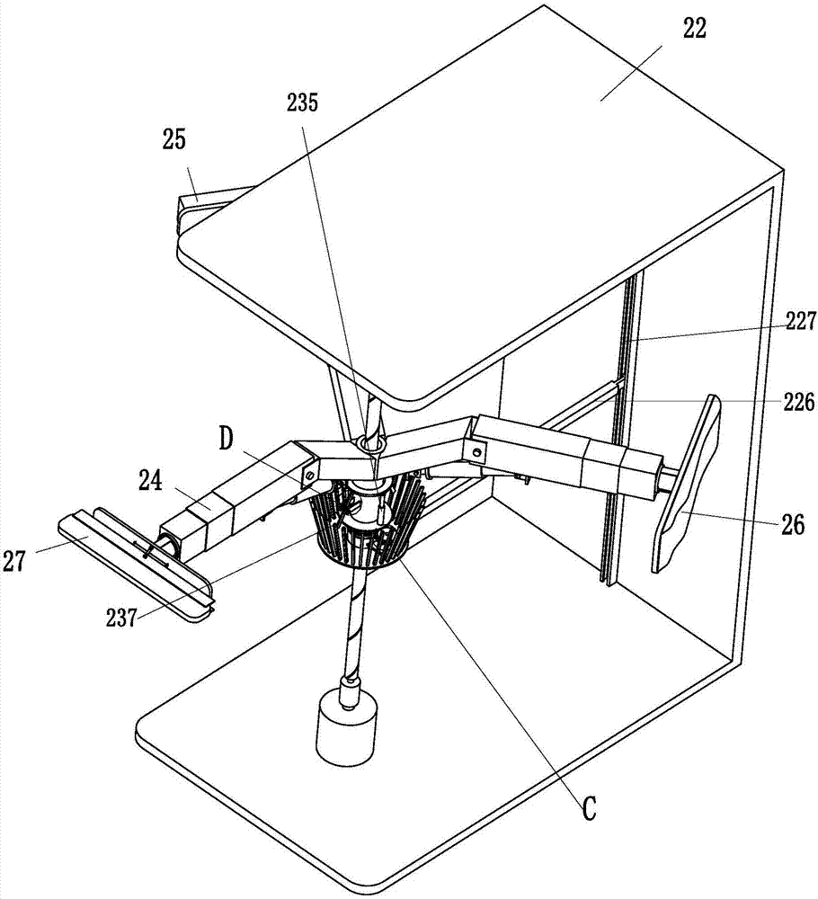 Automatic scrubbing robot dedicated for glazing and roof of high-speed train or motor train