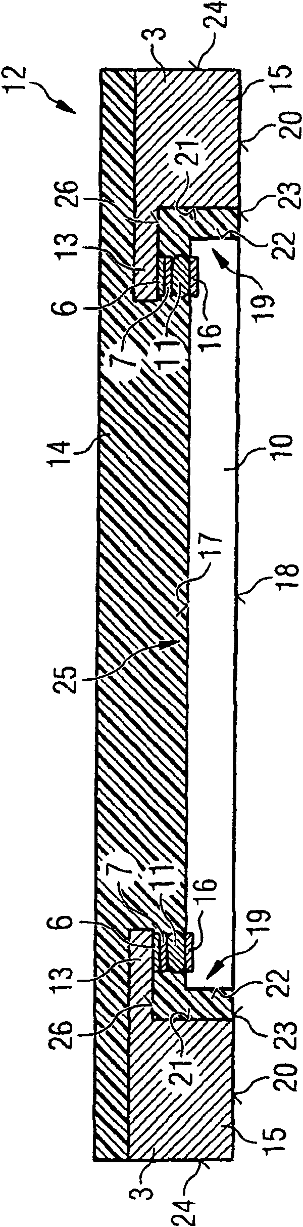 Leadframe, semiconductor package and method for producing the same