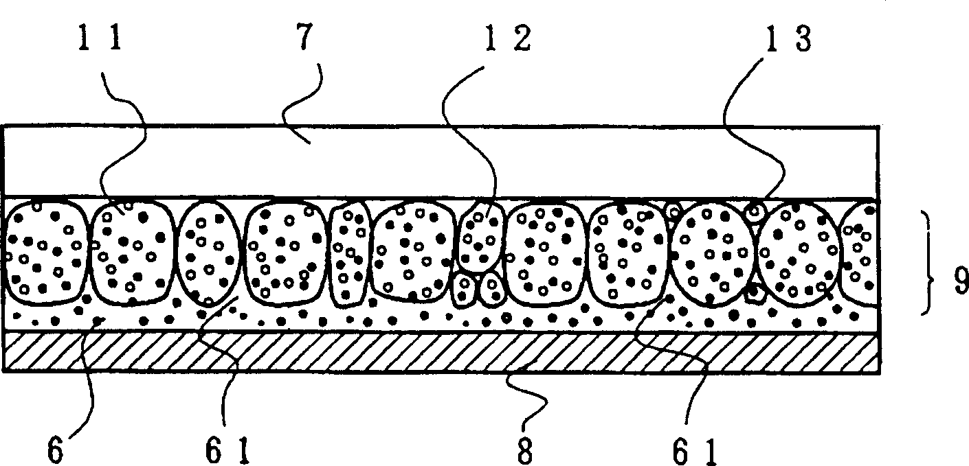 Thin microcapsule magnetic flowing display panel and its using method