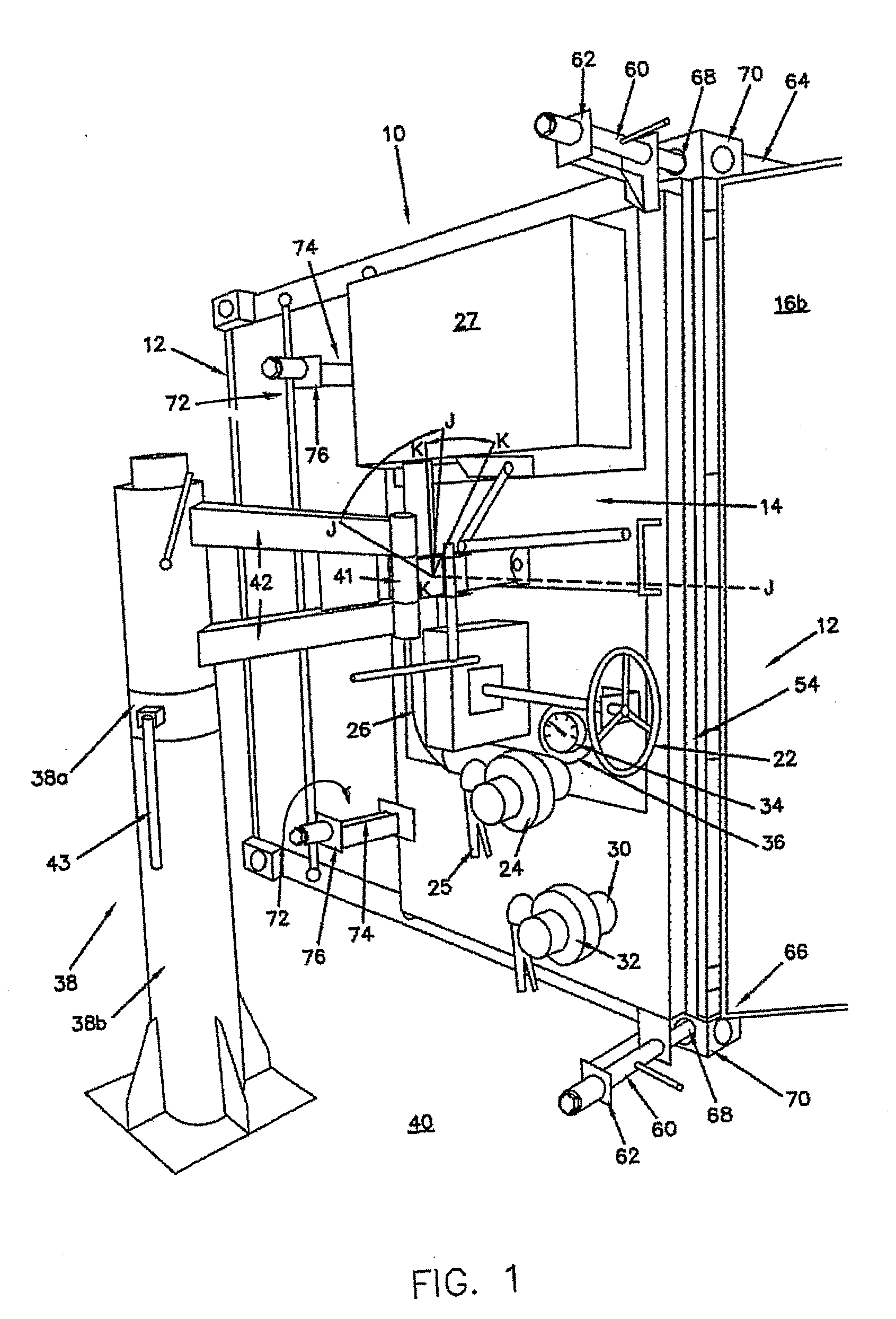 Residual gas removal method