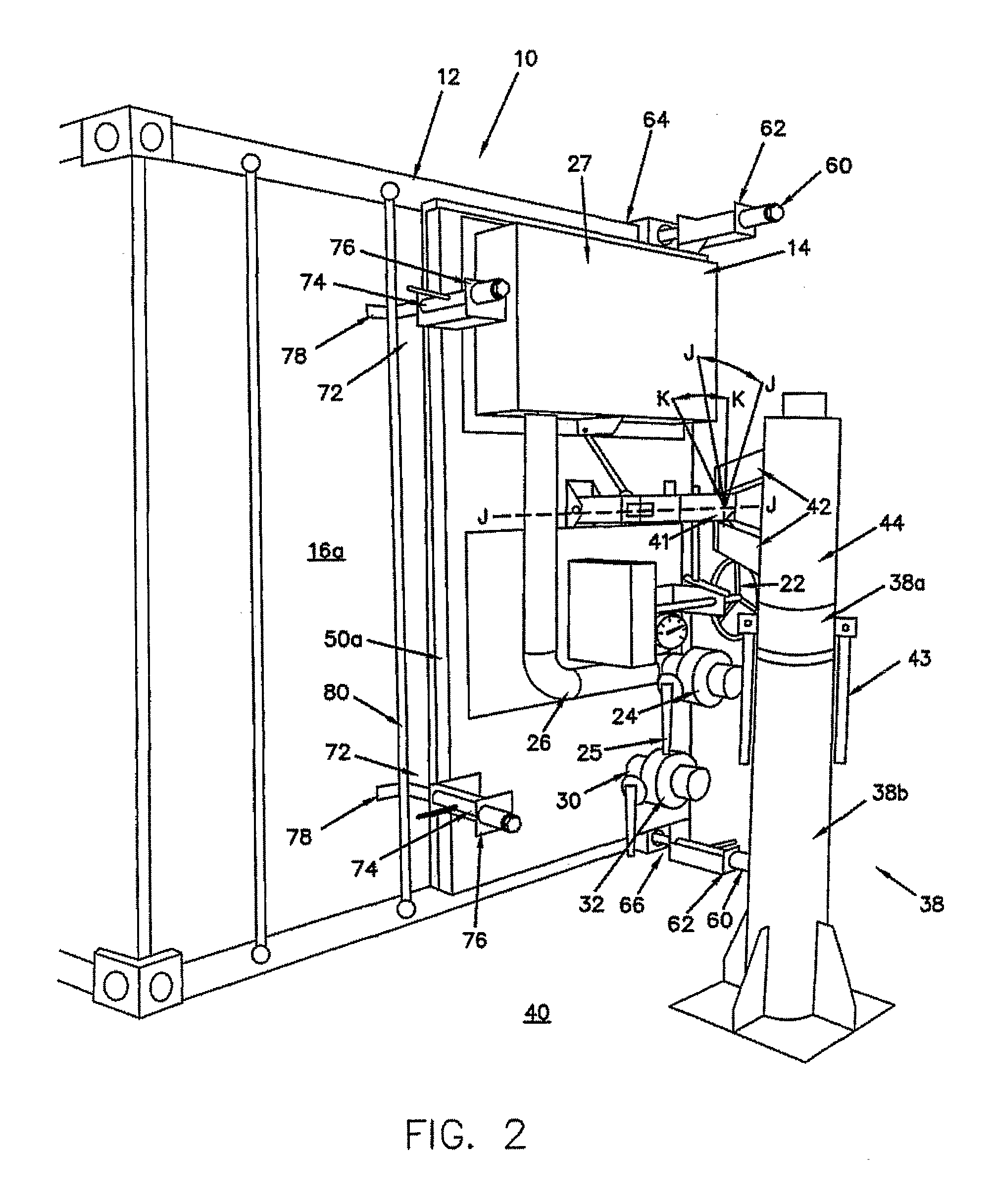 Residual gas removal method