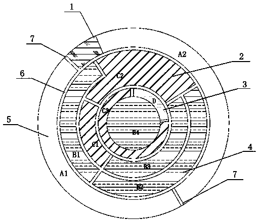 Garden landscape design method and landscape configuration structure of karst depression