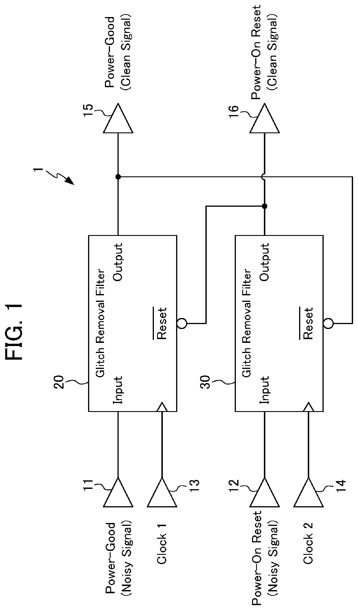 Glitch removal circuit and electronic device