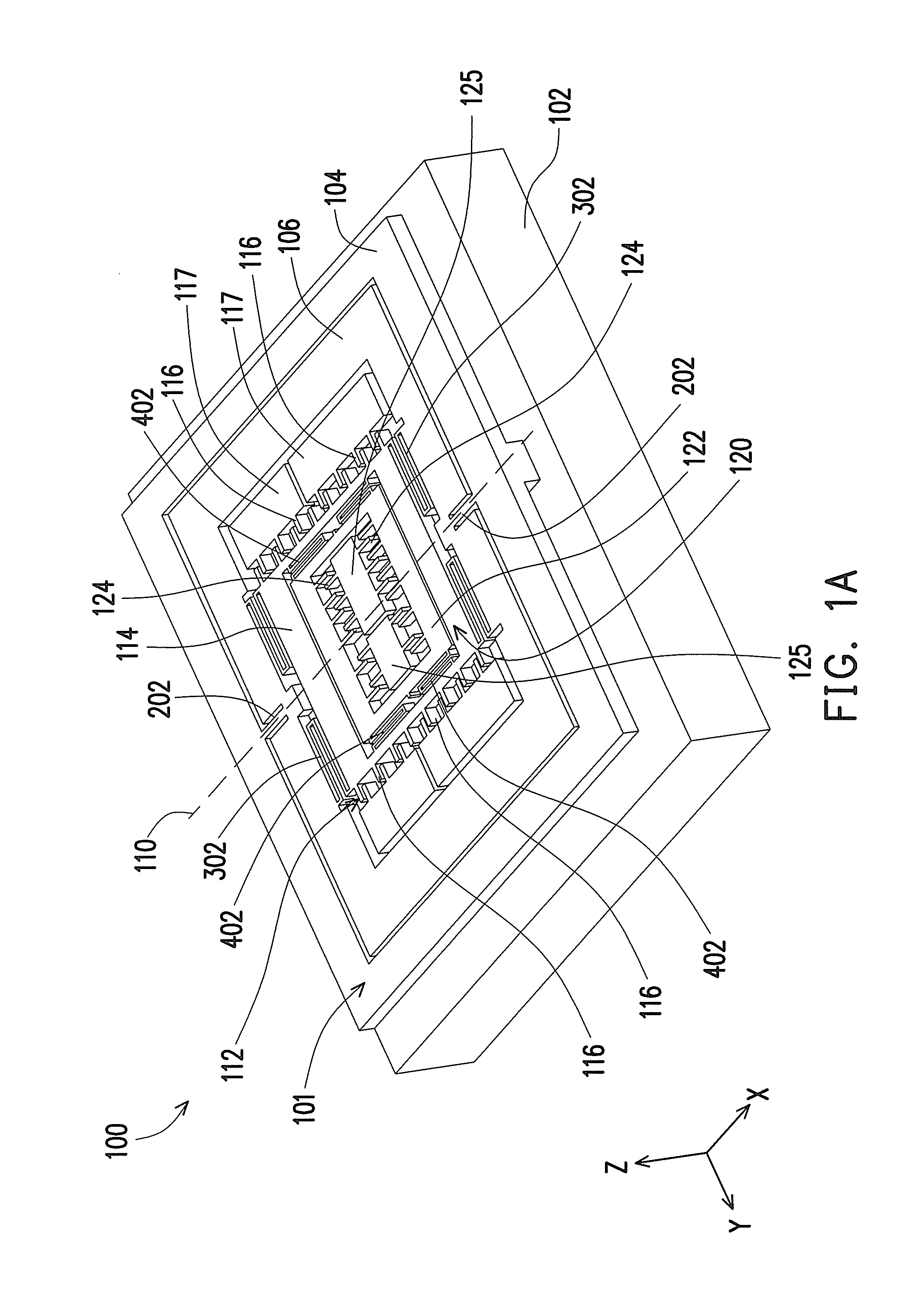 Multi-axis capacitive accelerometer