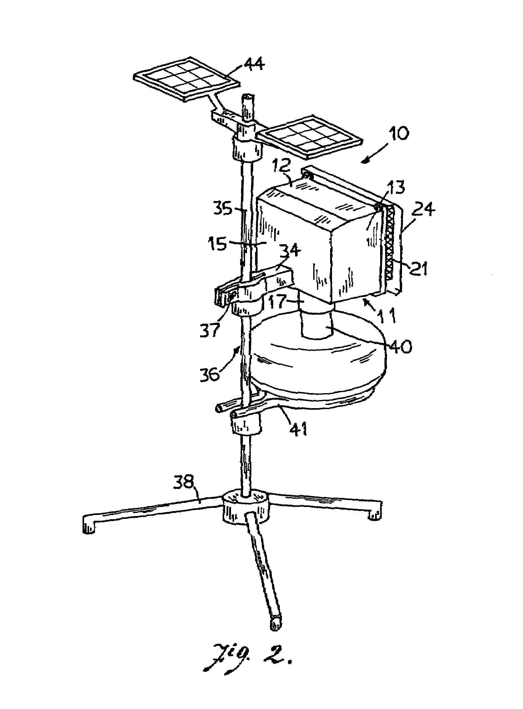 Mosquitoes eradicating system