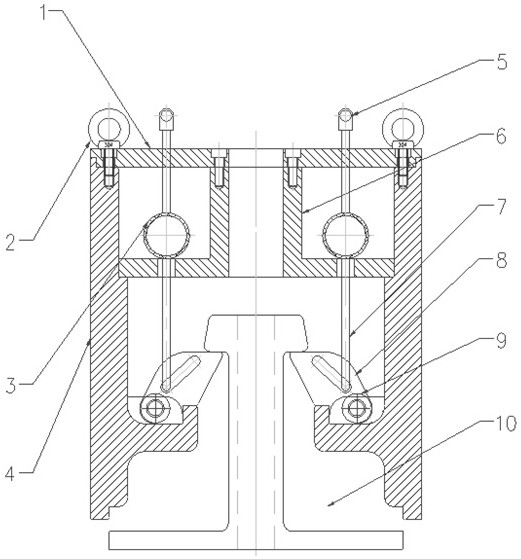 Hoisting and recovering system and hoisting and recovering method for underwater robot