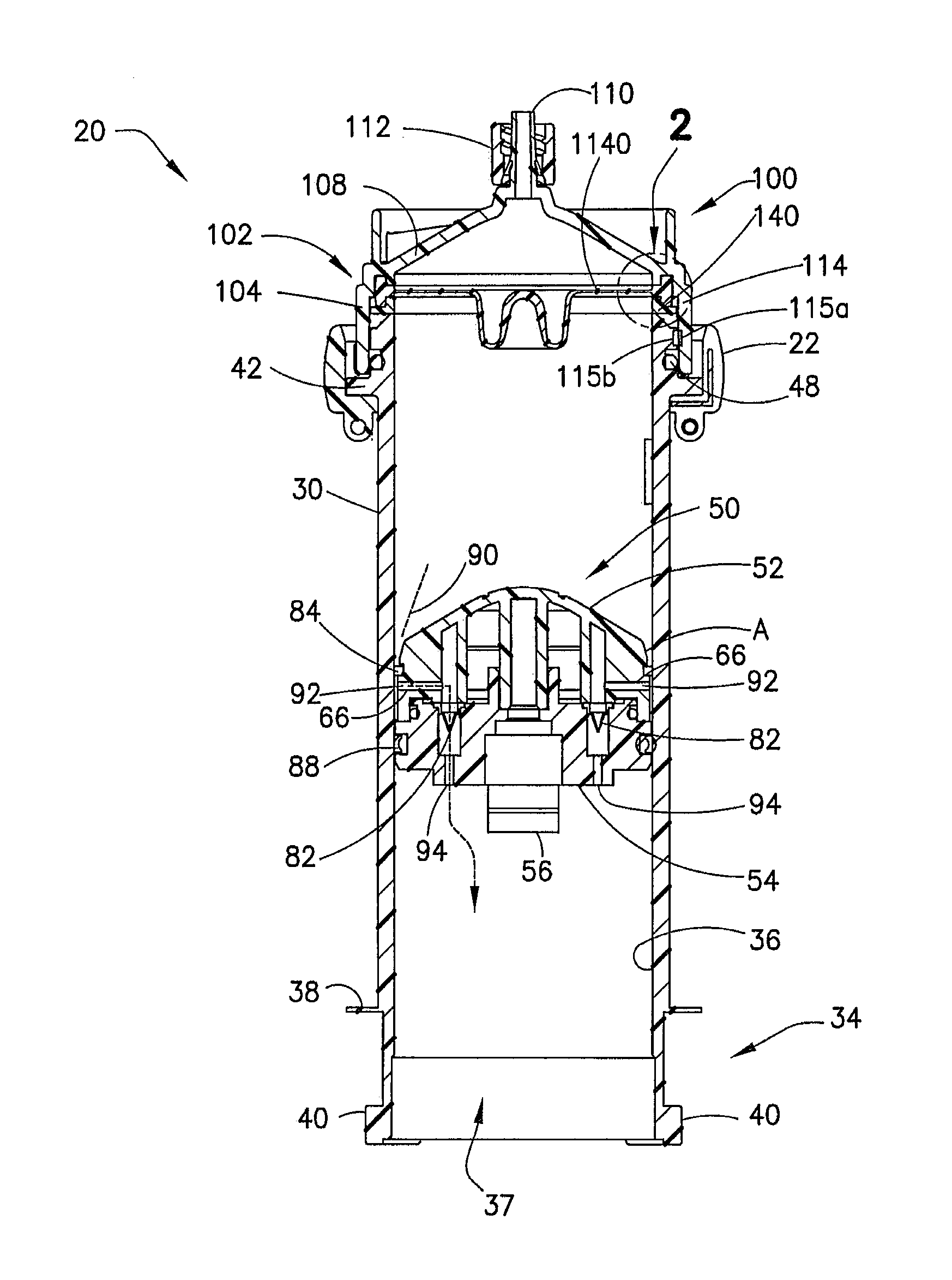 Bladder syringe fluid delivery system