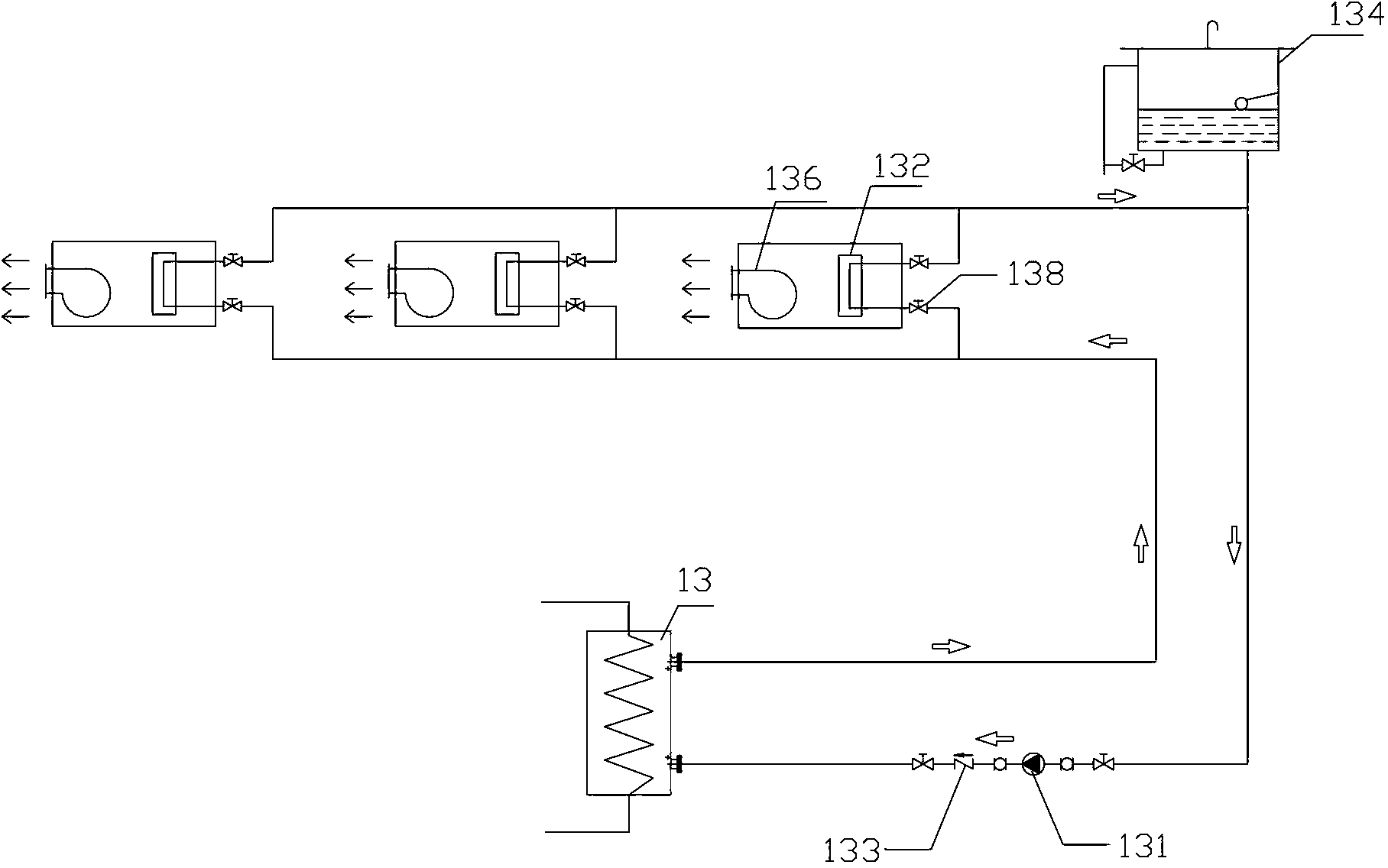 Total heat recovery multi-cycle multipurpose air conditioning unit