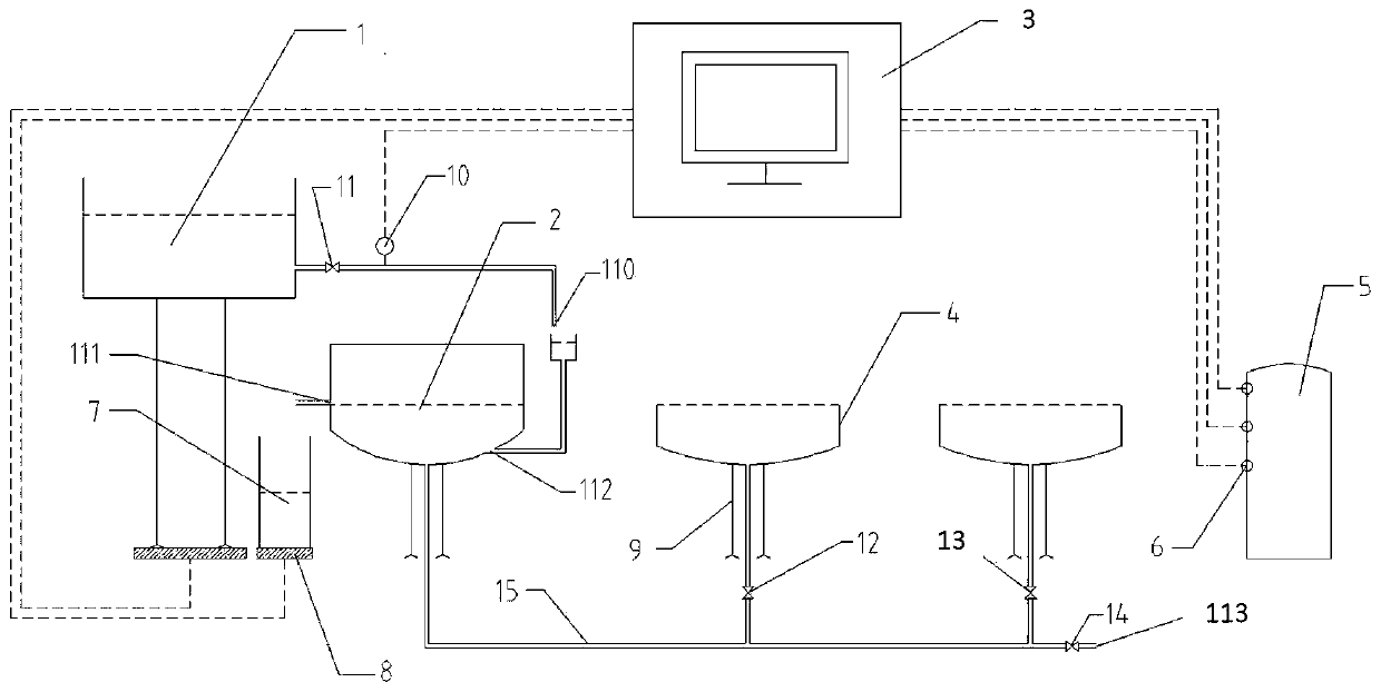 Device capable of measuring influence of multi-pool fire disaster of any size on target equipment