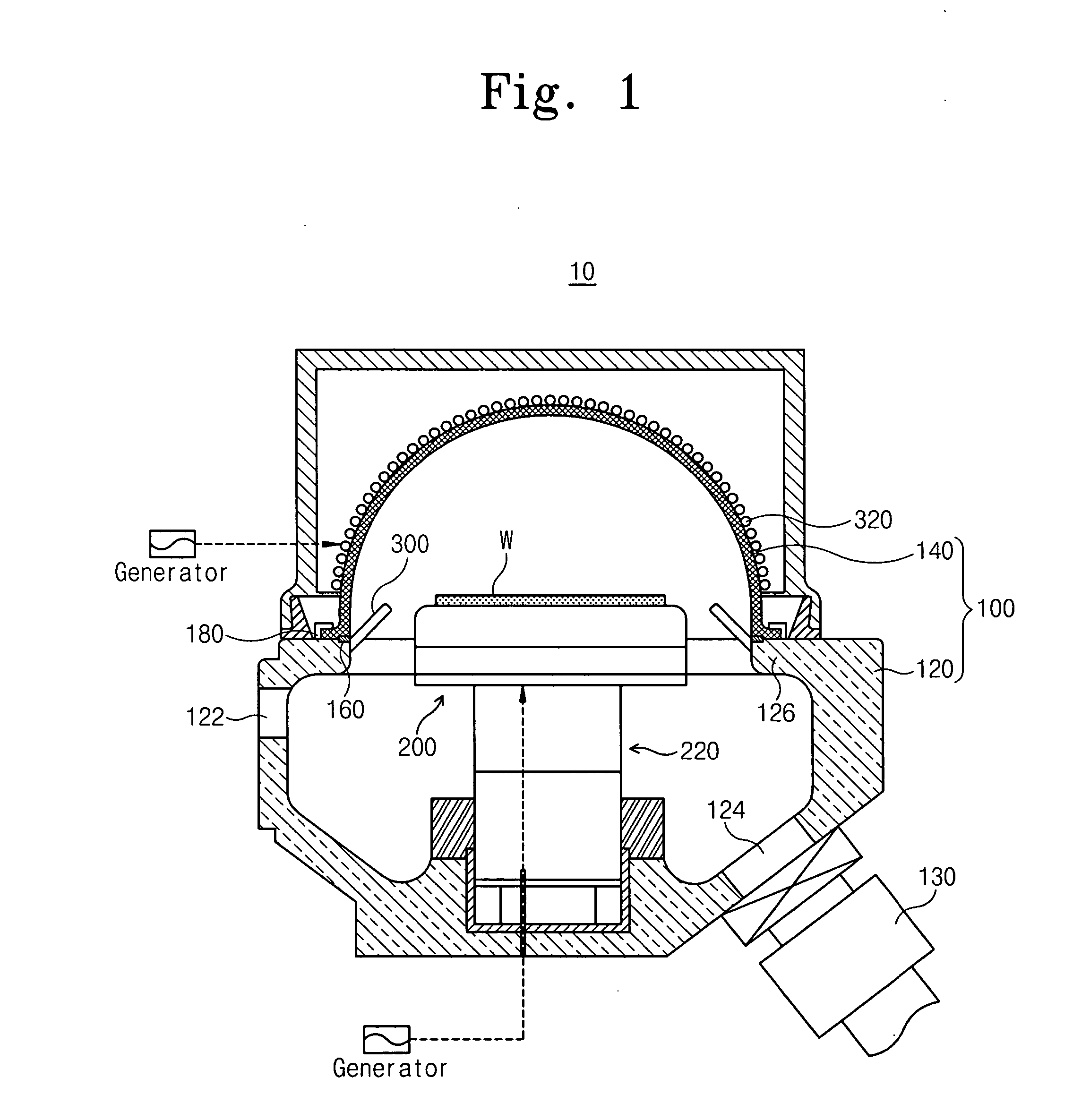 Plasma chemical vapor deposition apparatus having an improved nozzle configuration