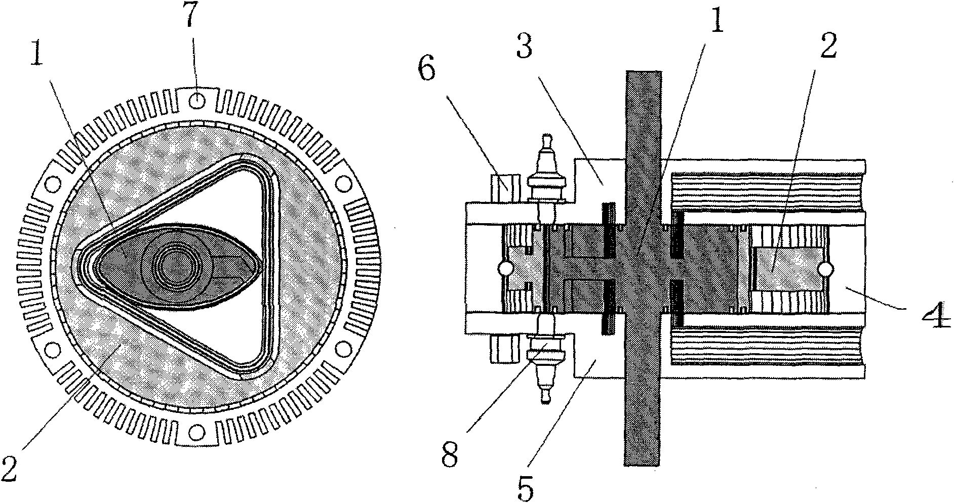 Cycloid rotor engine