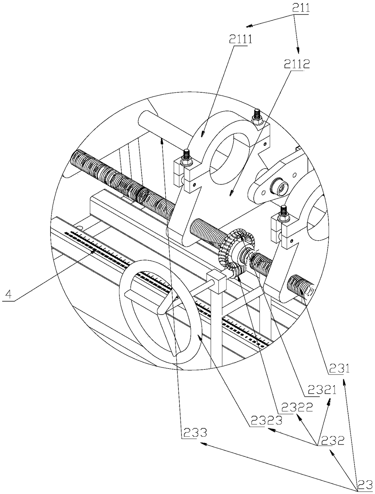 Pipe fitting hot melting butting device