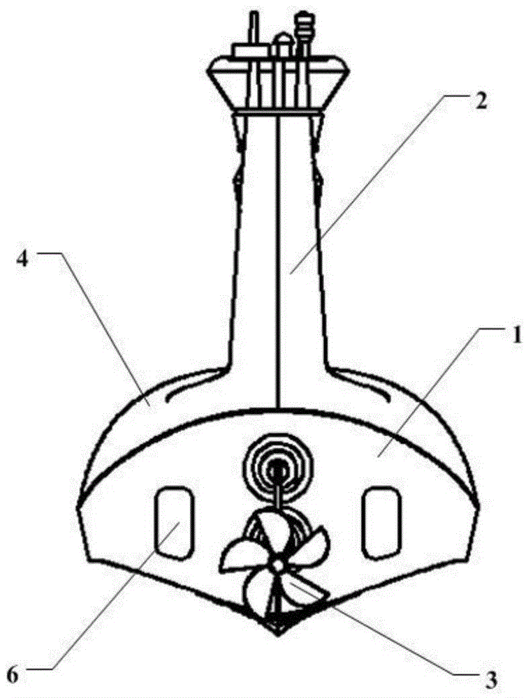 Navigation state variable unmanned boat