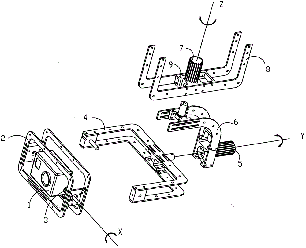 Gyro dynamic self-balancing head