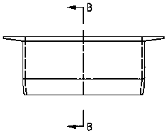 Bridge floor water drain pipe device for bridge and construction method