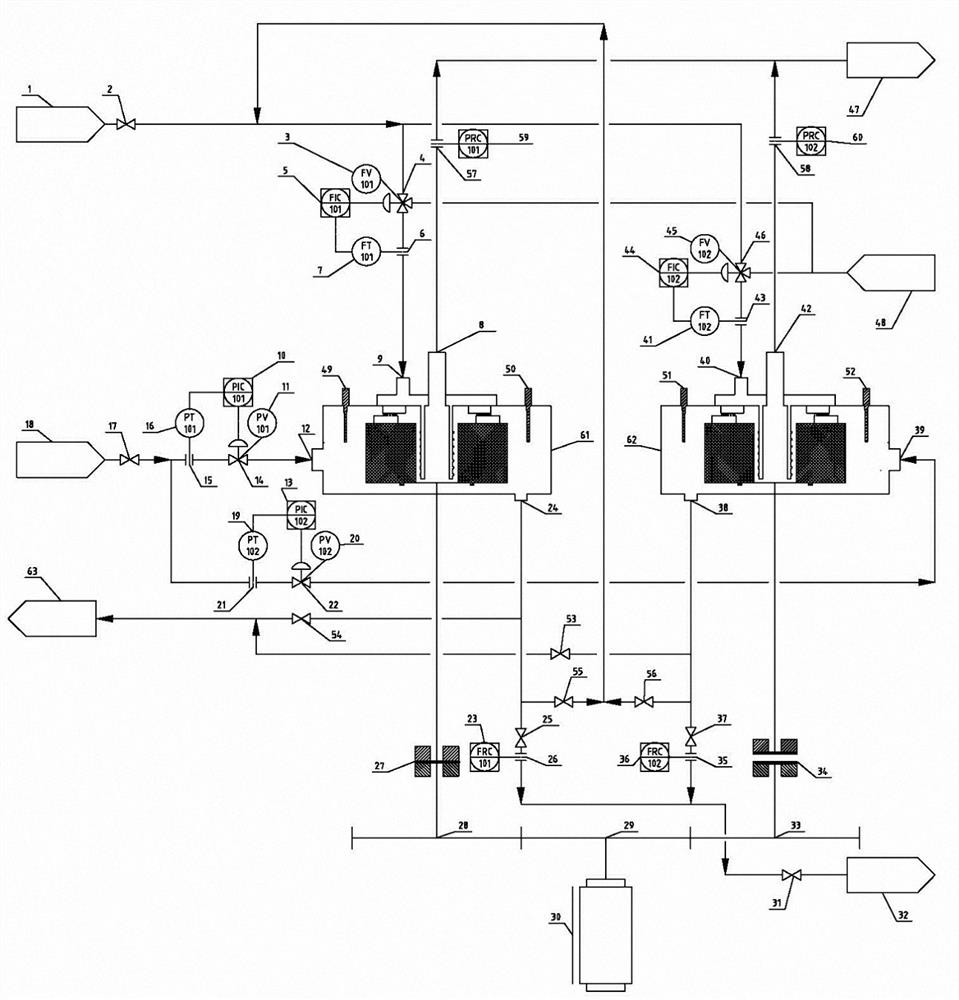 An electromagnetic clutch rotary packed bed with online cleaning and its control method