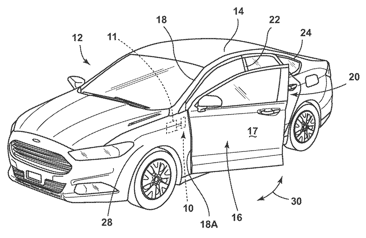 Automotive door power assist