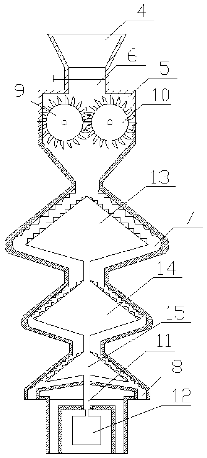 Waste circuit board recovery device