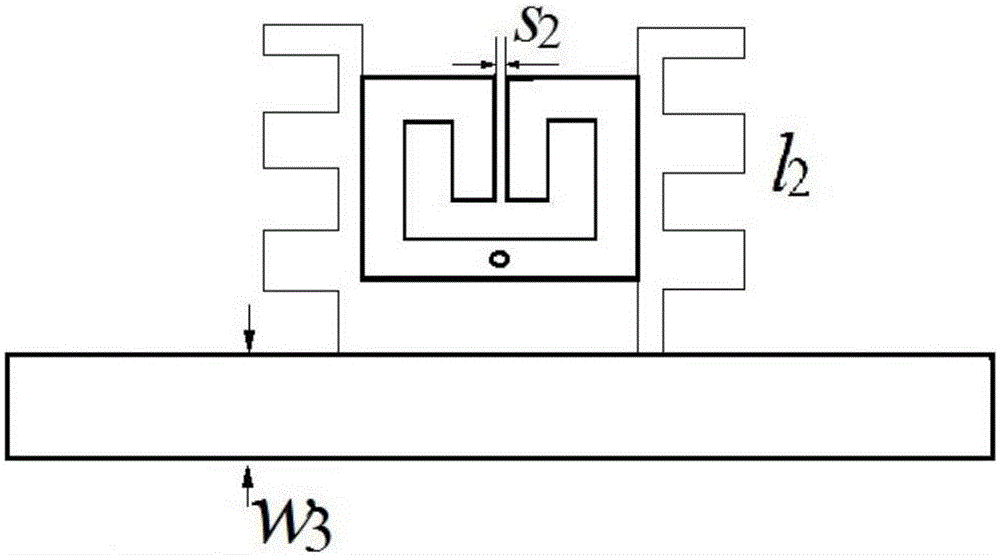 Four-mode resonator loaded with high-impedance lines