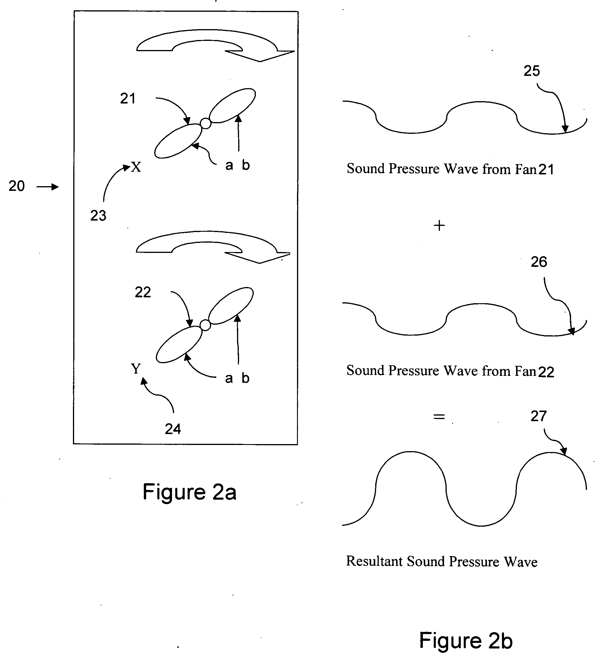 Mutual active cancellation of fan noise and vibration