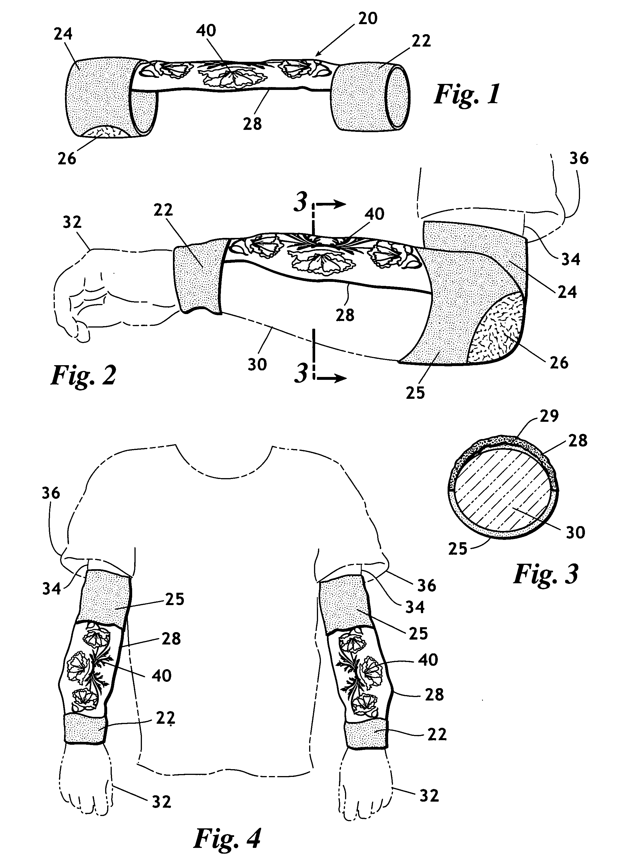 Forearm sun protection garment