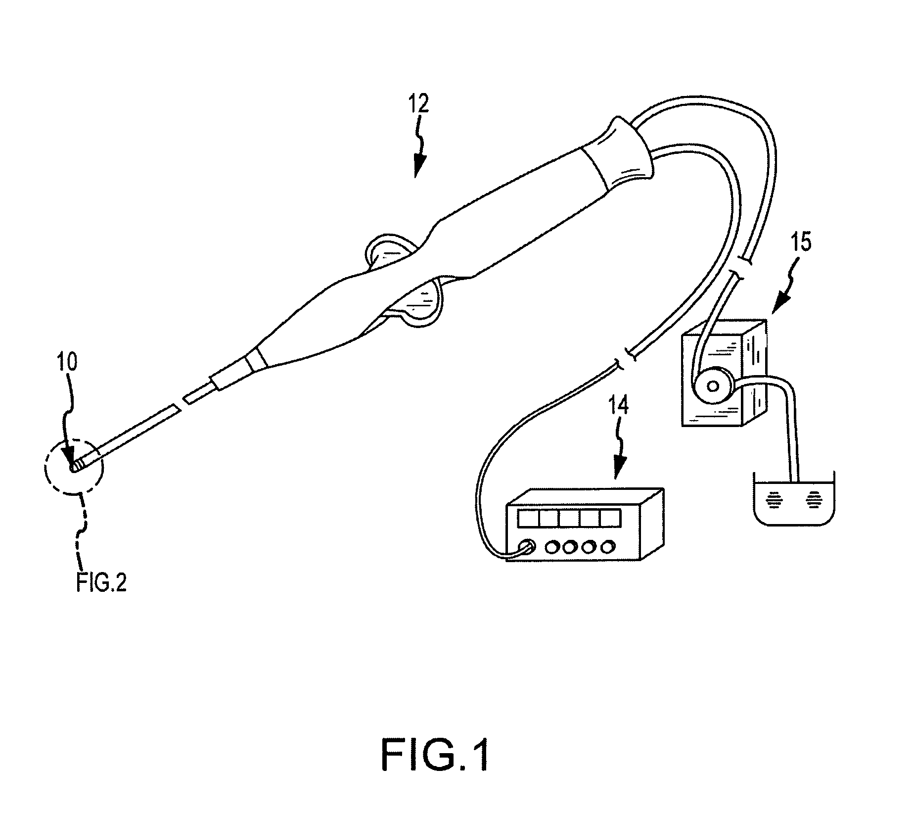 Irrigated ablation electrode assembly and method for control of temperature