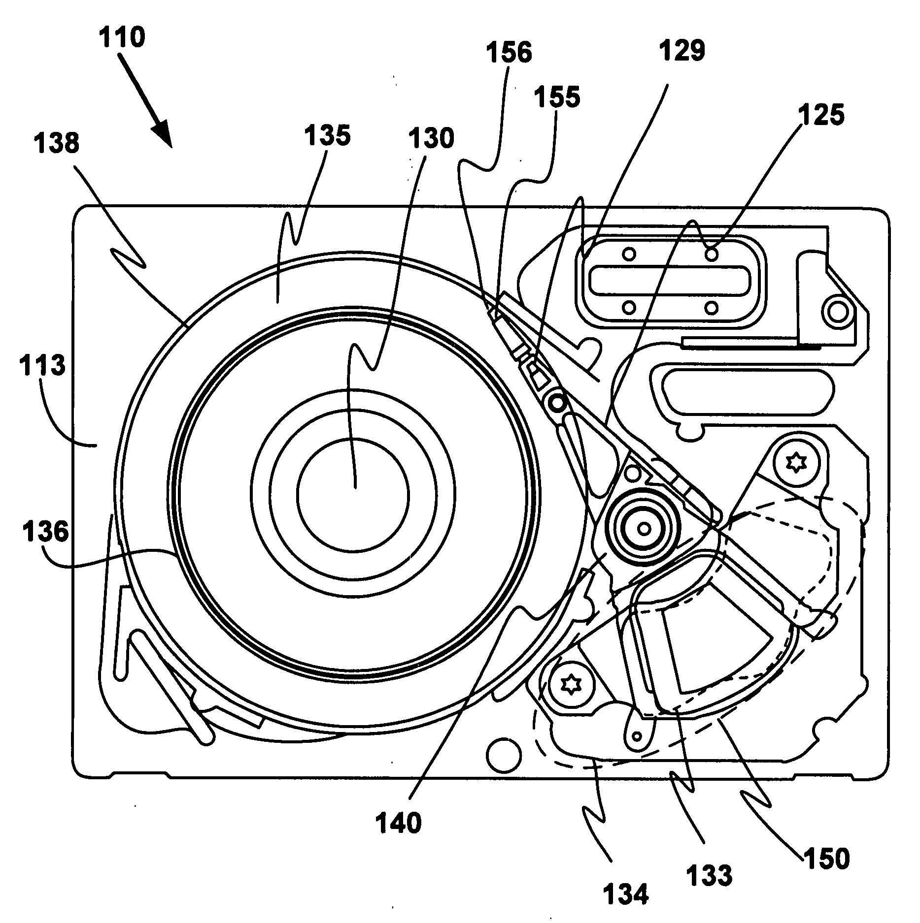 Outer actuator arm constrained layer dampers