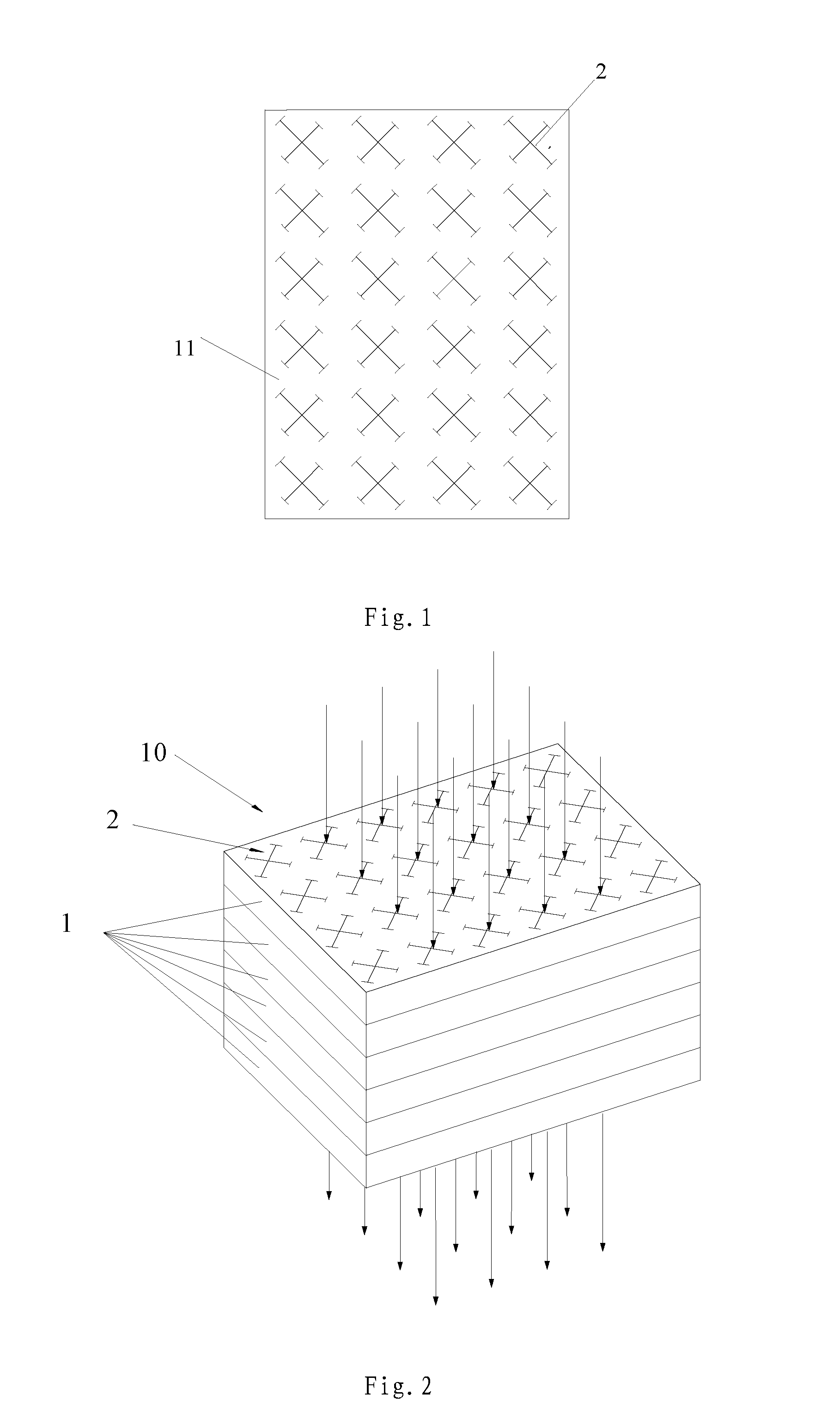 Polarization converter made of meta material