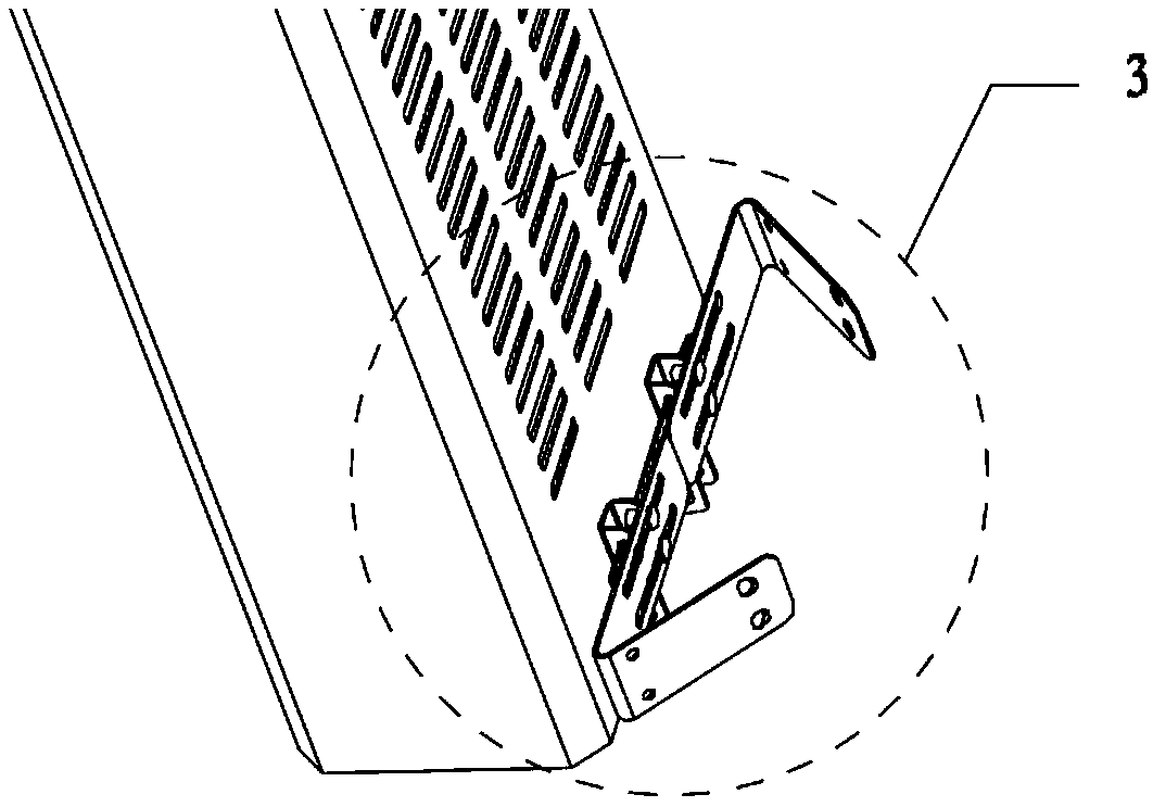 Cabinet type air conditioner indoor unit fixing assembly, cabinet type air conditioner indoor unit and air conditioner