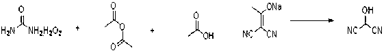 Synthetic method of 2-hydroxy propanedinitrile