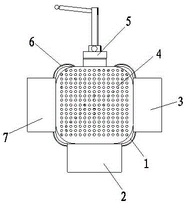 Detection robot based on negative pressure adsorption