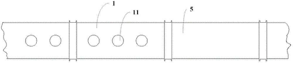 Extraction pipe, extraction system and downwards-drilling extraction method