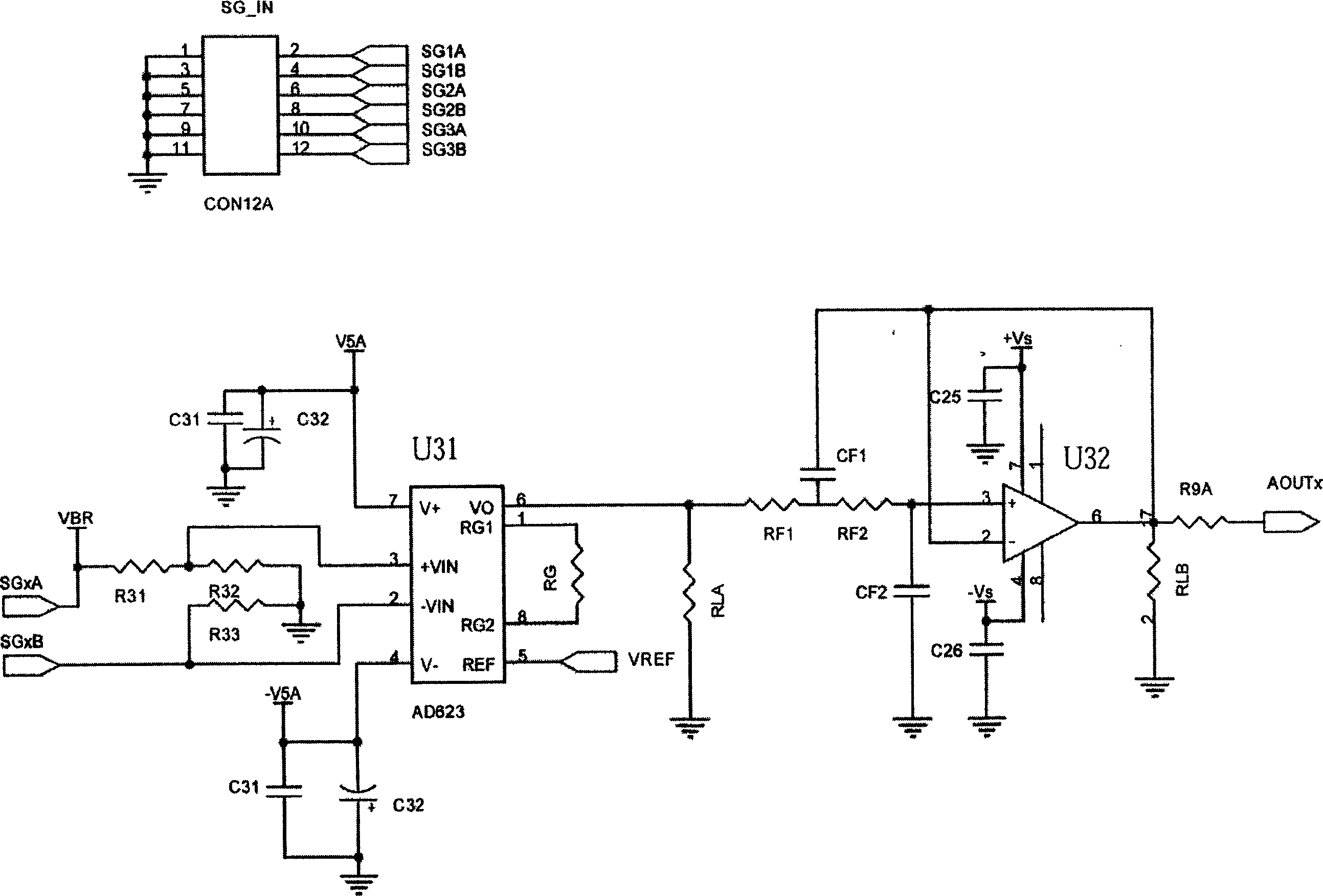 Structure life pointer monitoring system