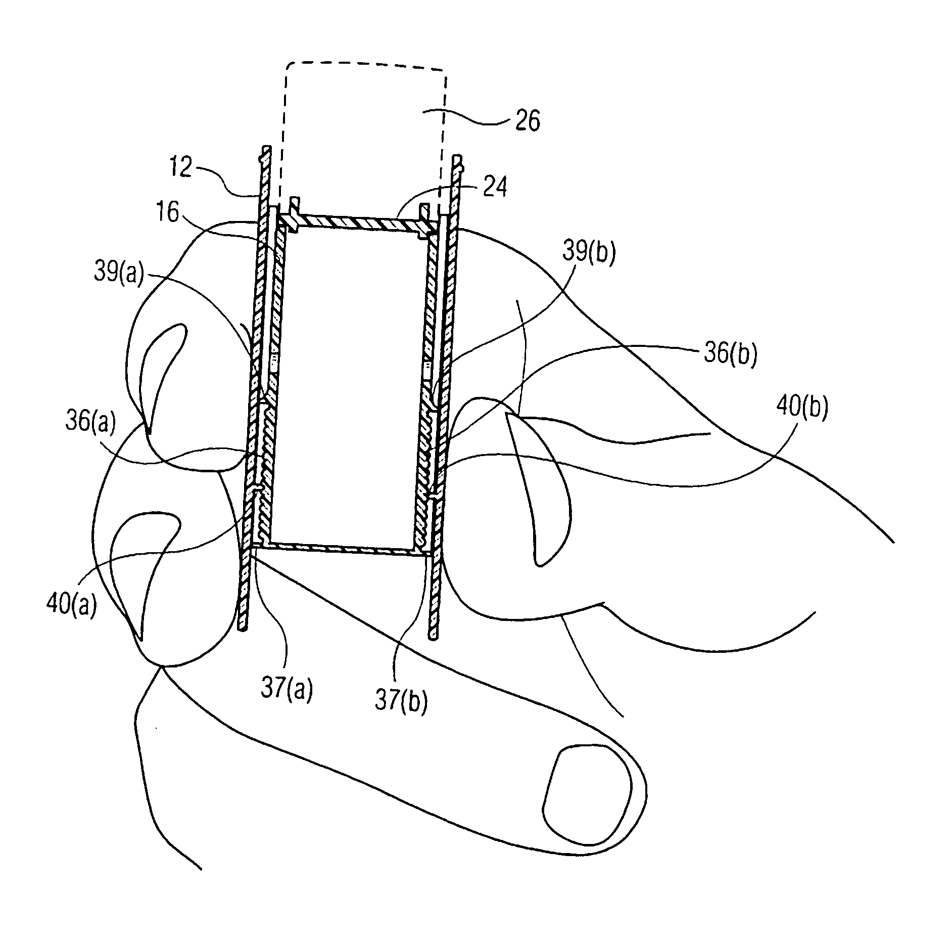 Push-up dispenser