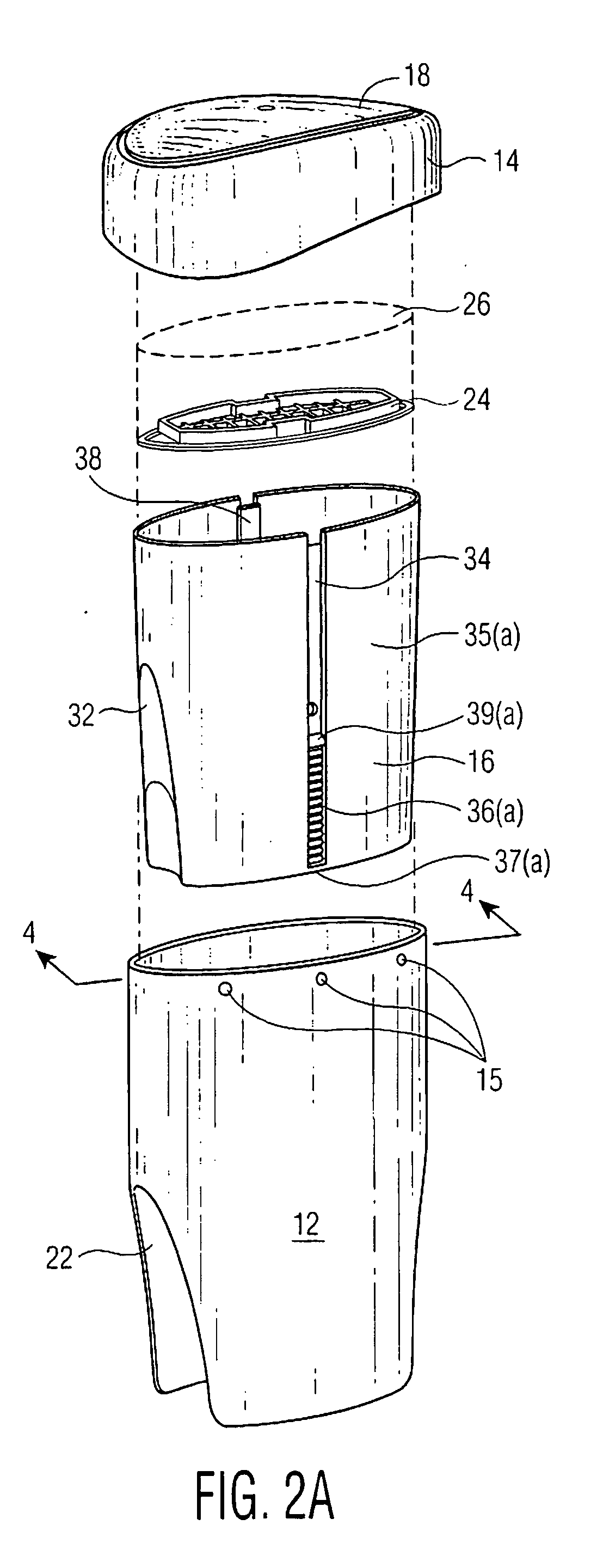 Push-up dispenser