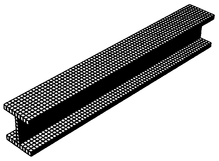 Spring unit modeling method of SRC component finite element model based on Excel